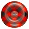 CocoNut Outdoor: Buffalo Plaid - 48" Jumbo Snow Tube - Red & Black Inflatable Ring, Cold Resistant PVC, Winter Sled, 200lb Cap, Kids-Teens-Adults 8+
